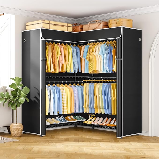 Black Rack with Black Cover