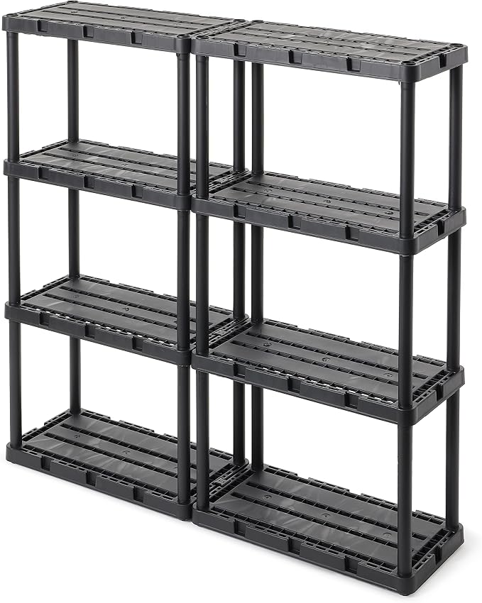 4 Shelf - Black