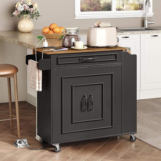 Black + Rustic Brown