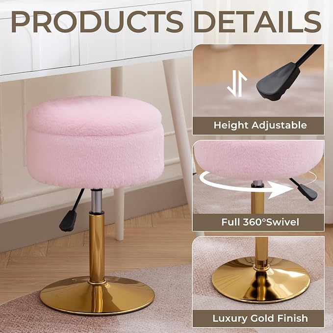 Light Pink With Storage