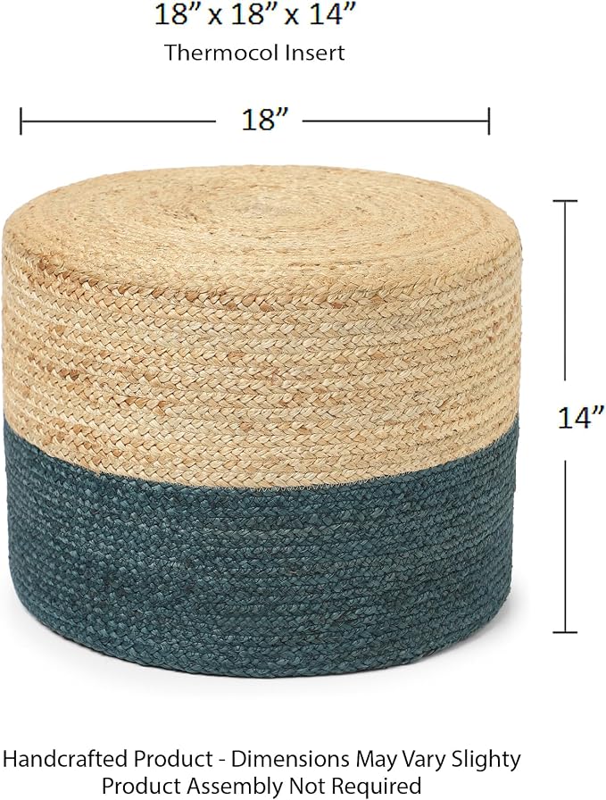 Cylinder Half & Half Natural Teal