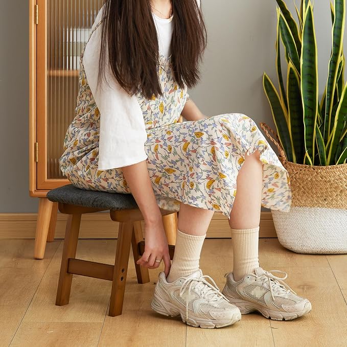 Brown Legs - Gray Stool Surface
