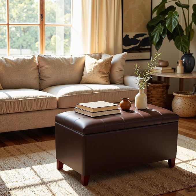 Brown Faux Leather