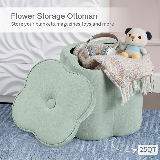 Flower-seafoam Green
