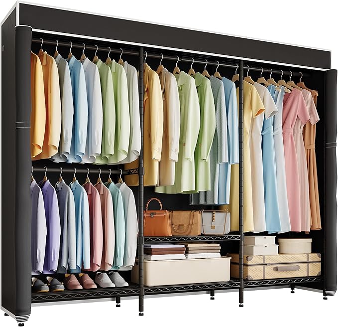 Black Rack with Black Cover