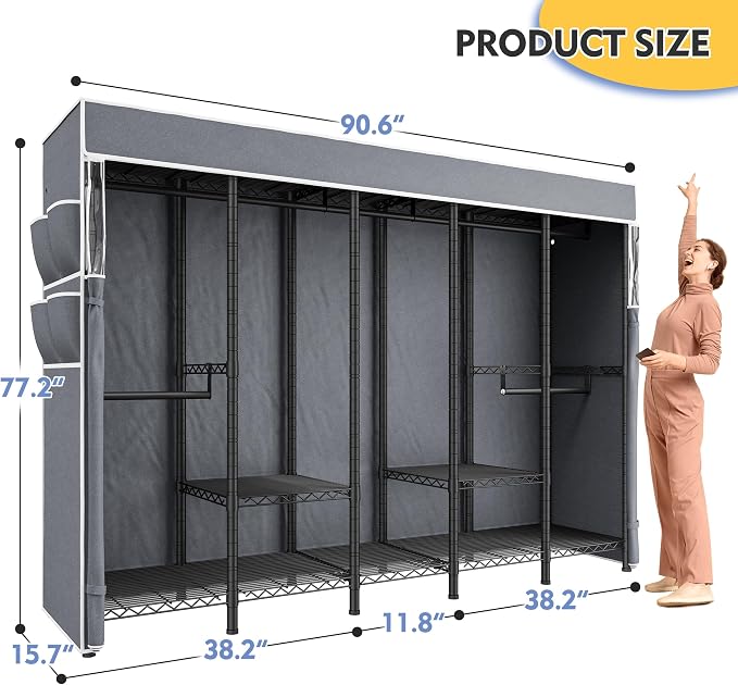 Black Clothes Rack