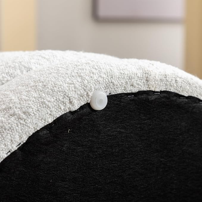 Boucle Ivory With Storage