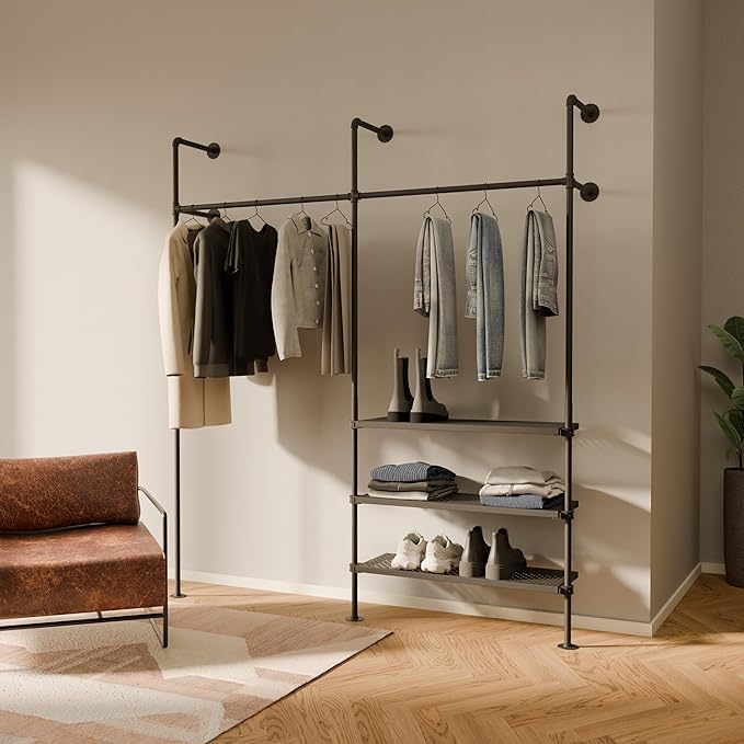 3 x Metal Shelf