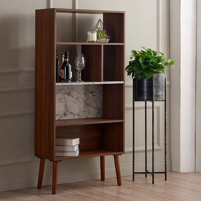 Marble/Walnut