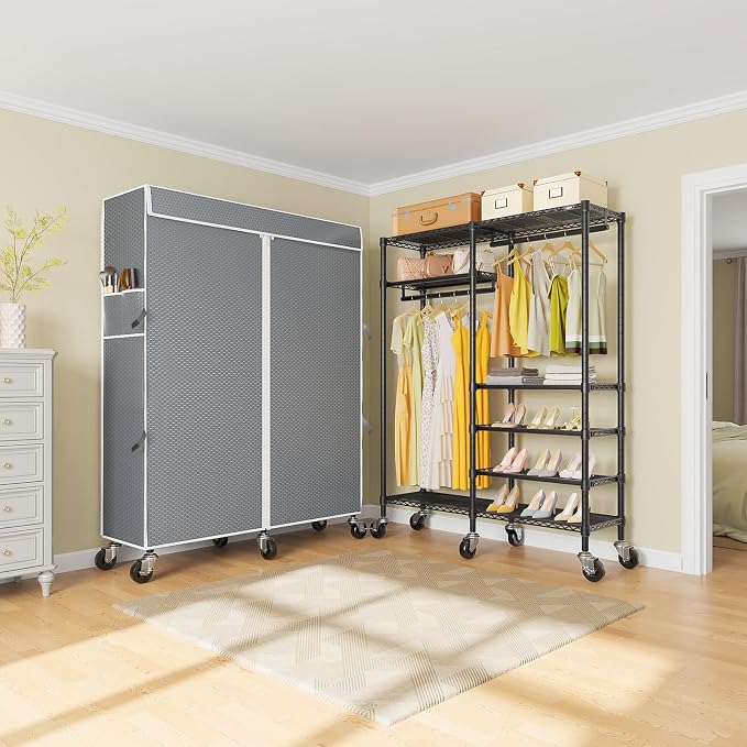 Black Rack with Grey Cover