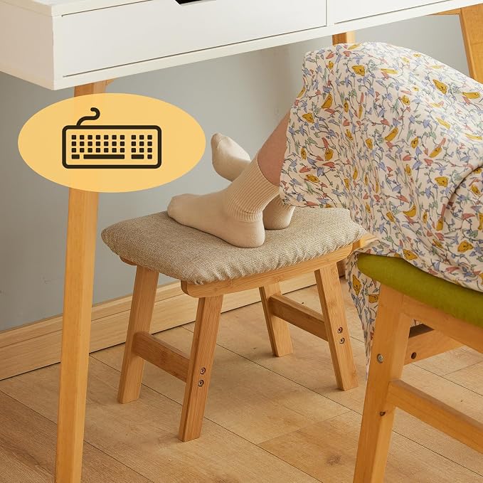 Natural Legs - Beige Stool Surface
