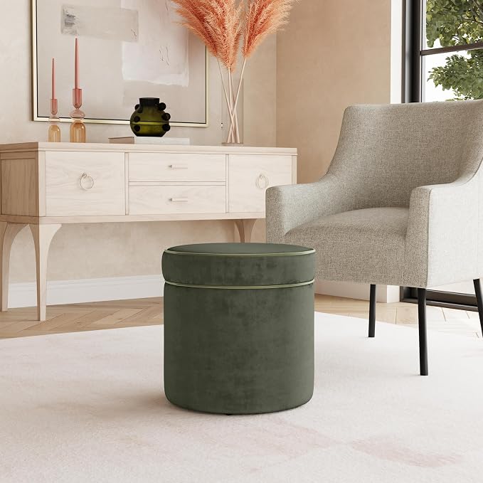 Loden Green Velvet
