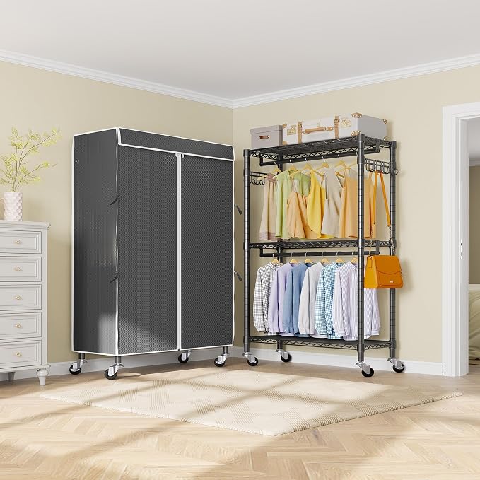 Black Rack with Black Cover