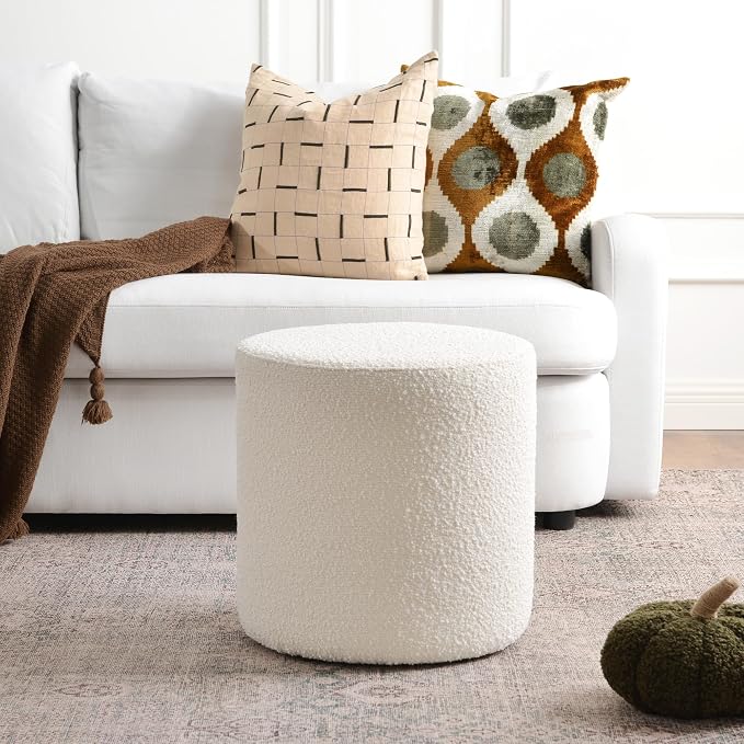 Boucle in Cream White