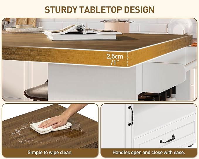White + Walnut