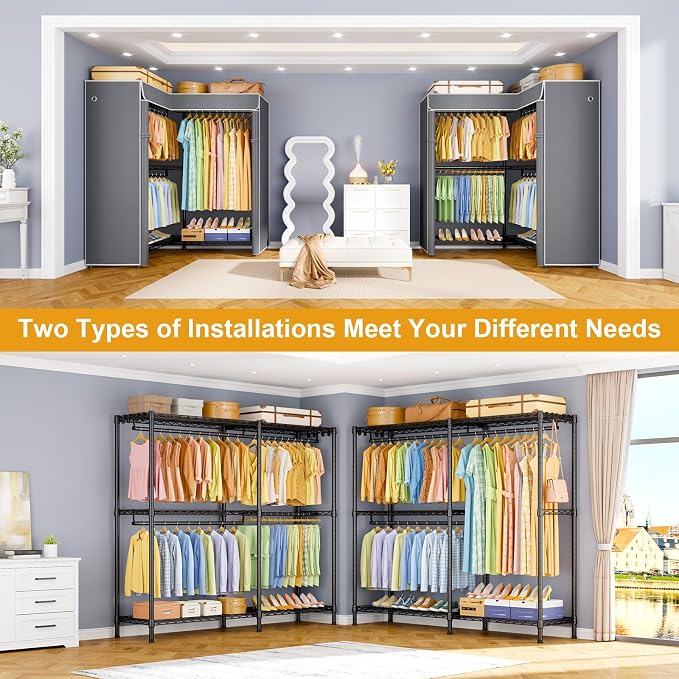 Black Rack with Grey Cover
