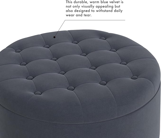 Steel Blue Velvet