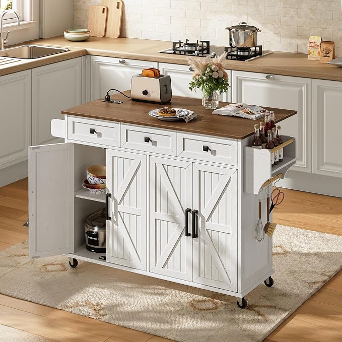 White + Walnut