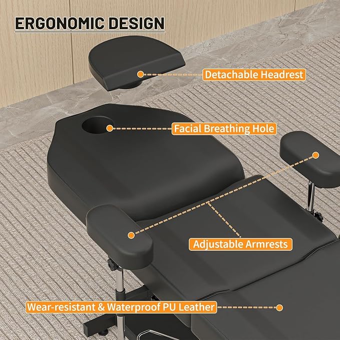 Black & New Armrest