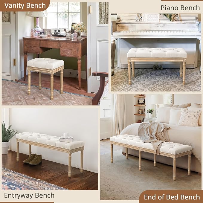 Beige and Wood