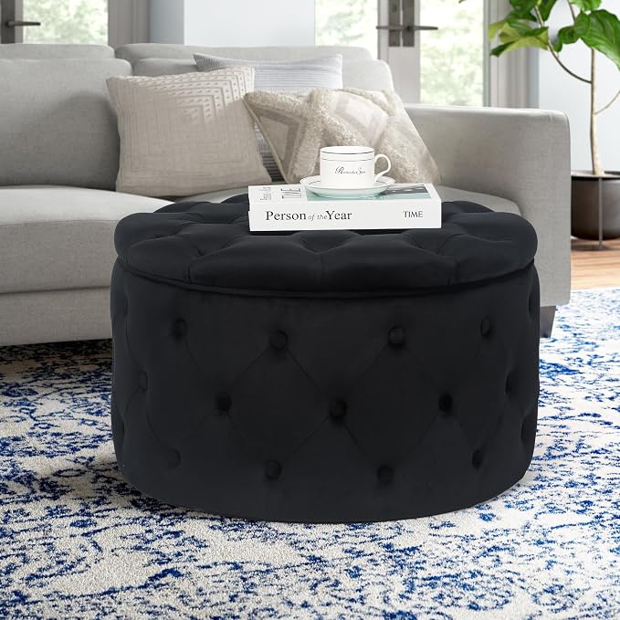Black Round M