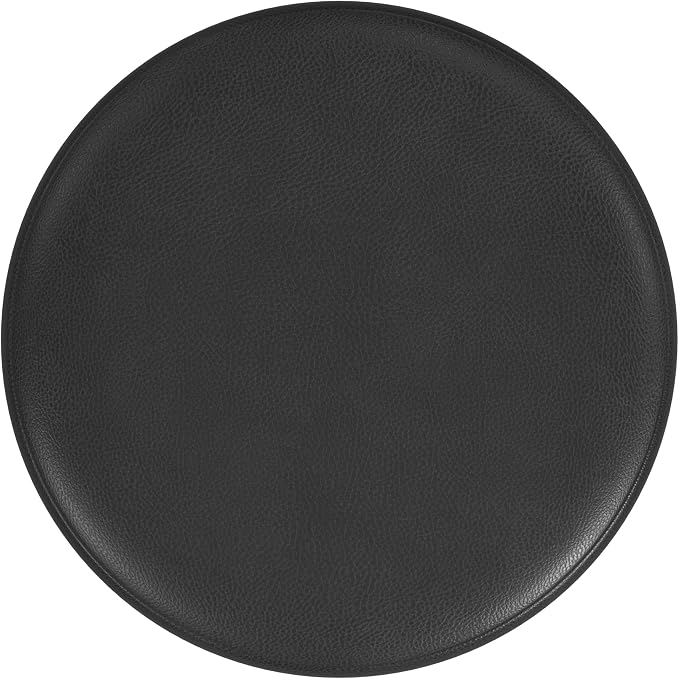 Black Faux Leather