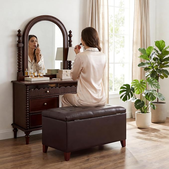 Brown Faux Leather