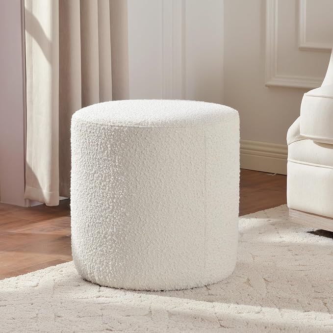 Boucle in Cream White