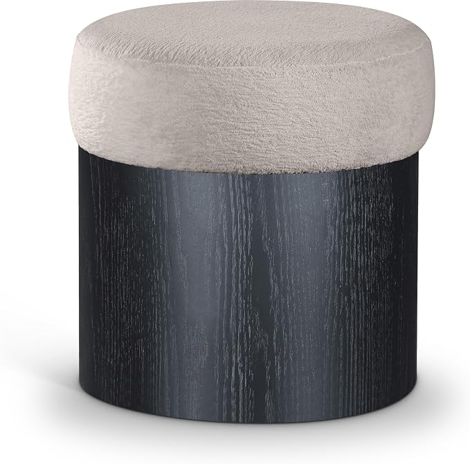 Beige / Black Finish