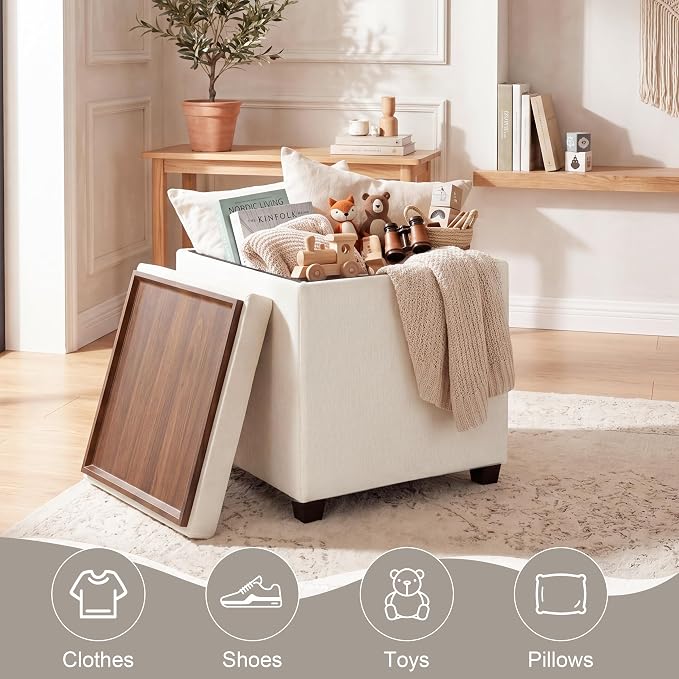 Cream White With Tray