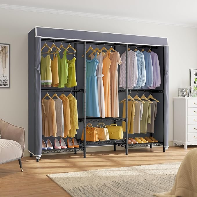 Black Rack with Grey Cover