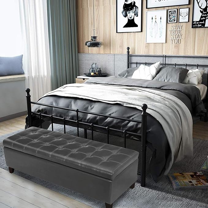 Gray Bonded Leather