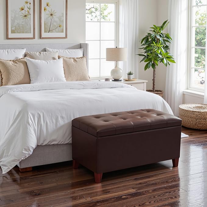 Brown Faux Leather