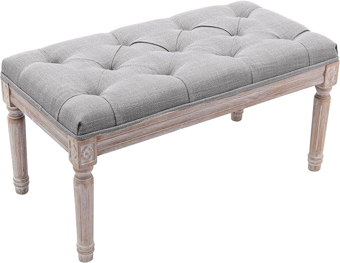 C- Entryway Bench; Grey