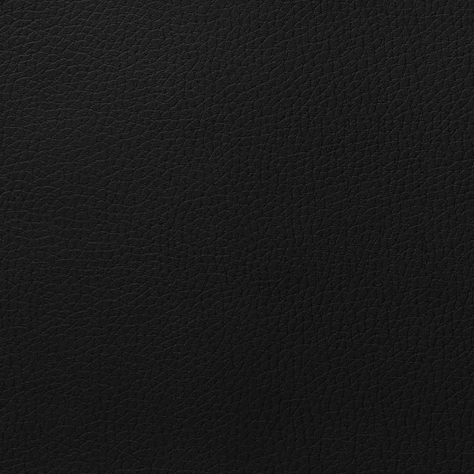 Black Faux Leather
