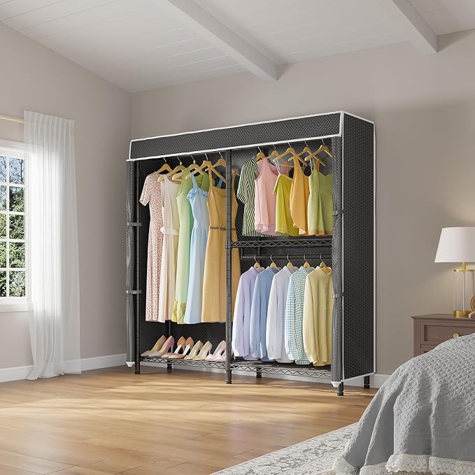 Black Rack with Black Cover