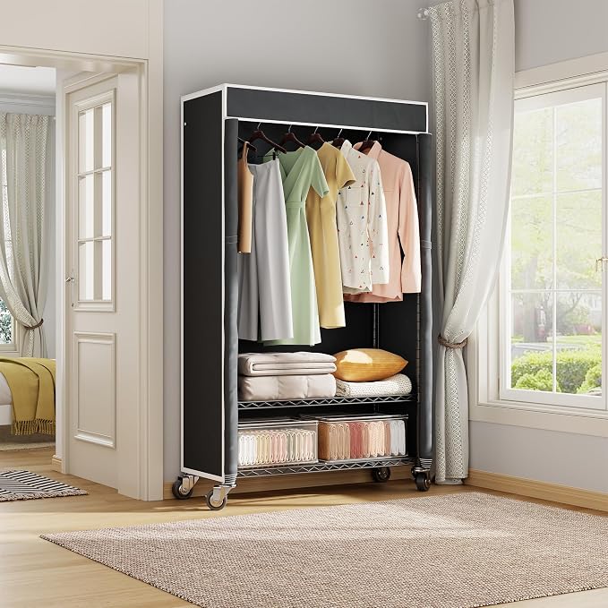 Black Rack with Black Cover