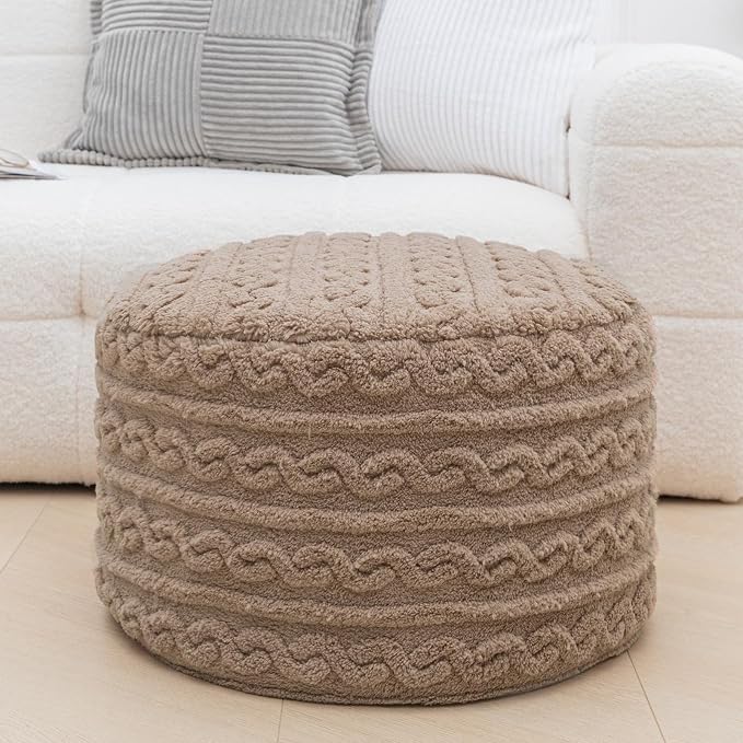 Coffee Pouf With Filler
