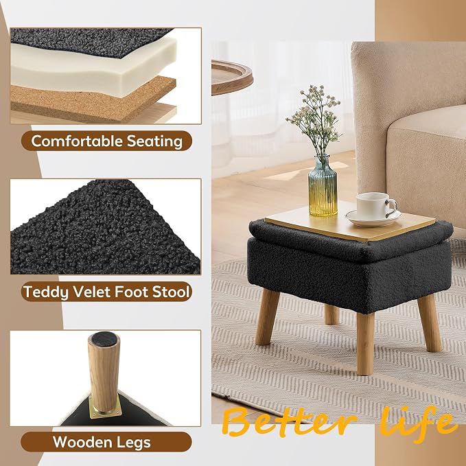 Black, Teddy Velvet