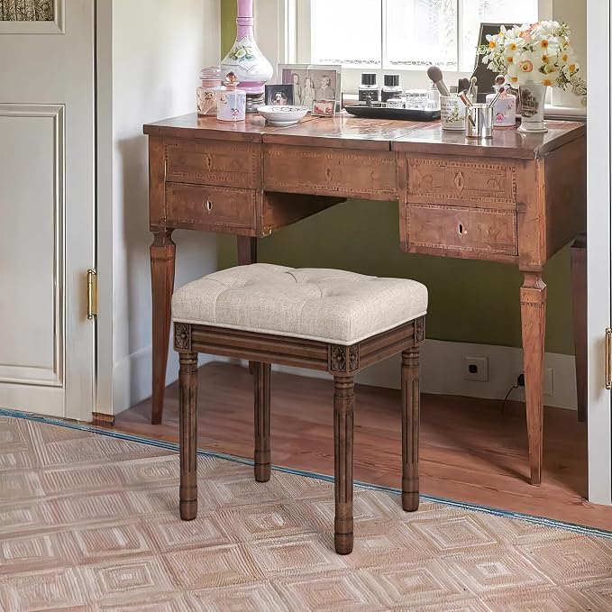Linen and Dark Brown