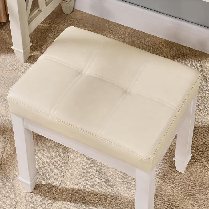 White & Ivory Pu