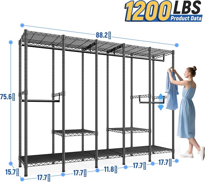 Black Clothes Rack