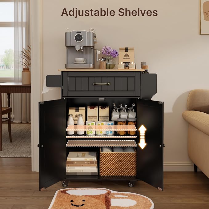 Black & Tabletop-oak Color