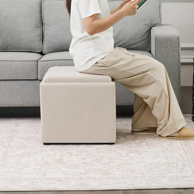 Beige With Tray