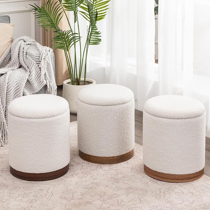 White With Walnut Color Trim
