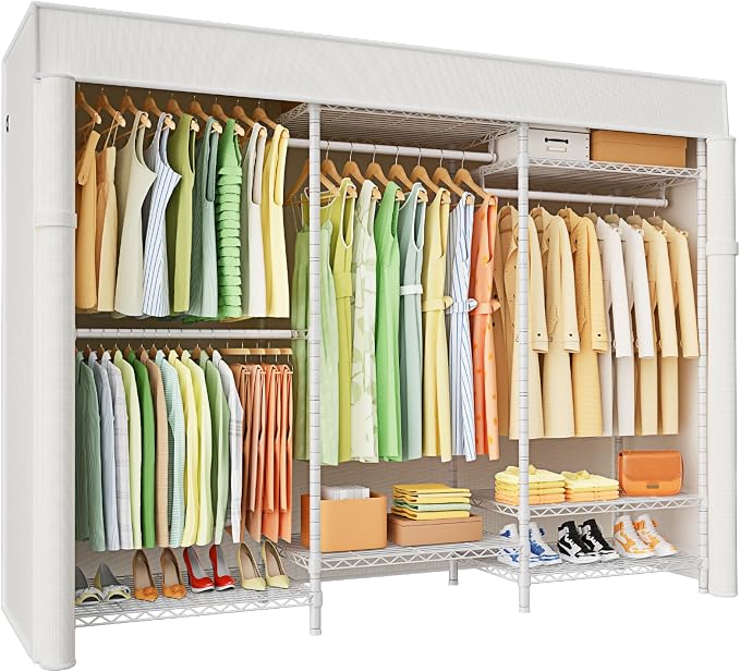 White Rack with White Cover