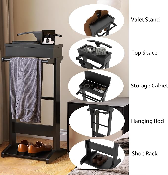Black with Flip Tray