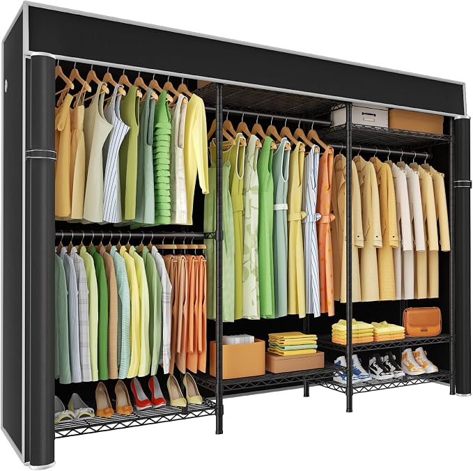 Black Rack with Black Cover