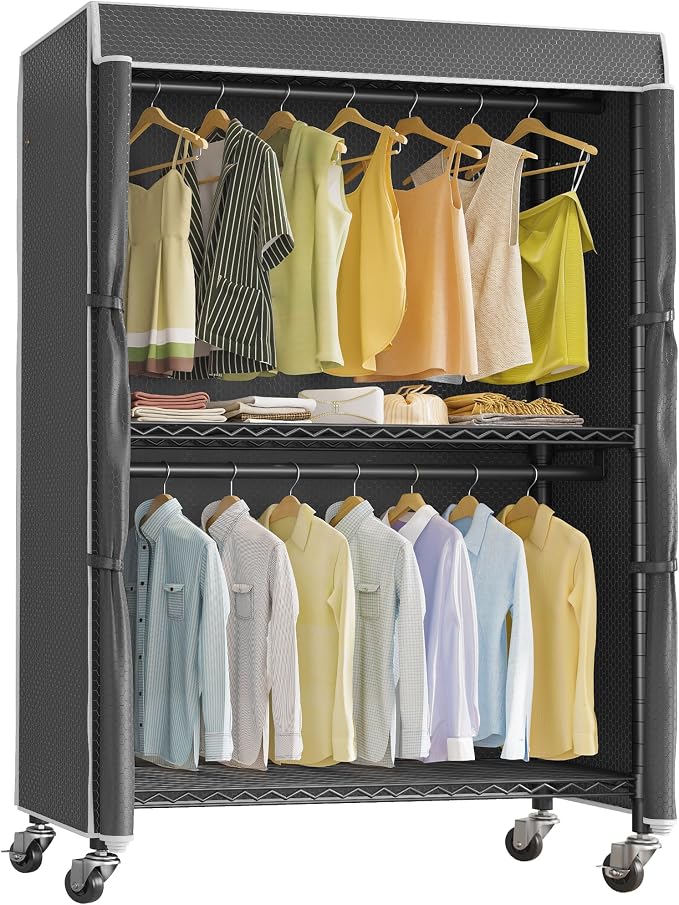 Black Rack with Black Cover