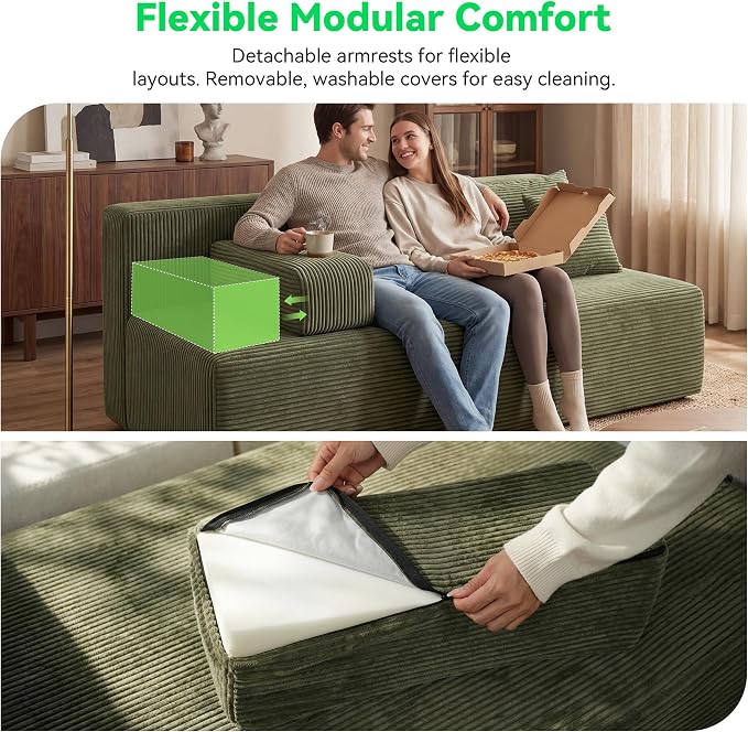 Green Corduroy